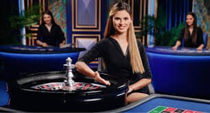 Live blackjack table stream on mobile with betting interface